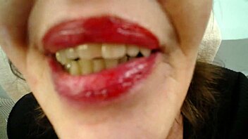 wanna see this redhead mature suck dildo in humiliating roleplay ending facial?