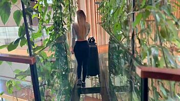 cheating french wife gets fucked hard on hotel balcony