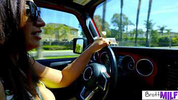 Stepmilf ella stuffs beach sand in ass crack 😈 s6e4