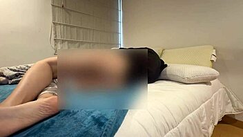 Boss lady touches me then hot lesbian ass fuck