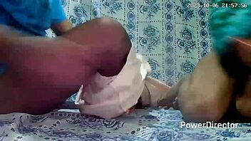 indian couple enjoys intimate bathroom play first time homemade