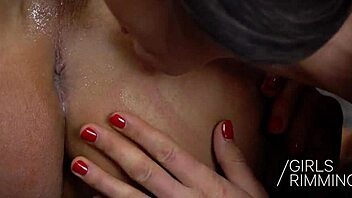 kira nataly crave ass licking rimjob in dirty threesome anal