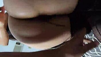 Papi's pov creampie gangbang with marianita gaping anal farts and rough fingering