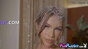 amazing big ass teen sky bri poses nude in sexy lingerie showing curves