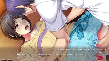 mesumama 3: housewife milf creampied doggystyle in hentai end!
