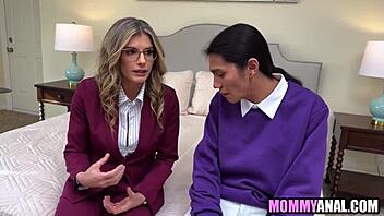 mommy cory chase takes anal from horny guy 😏🍑