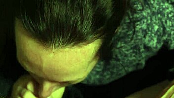 hey babe, check out this cute brunette's mouth stuffed full of hot cum!