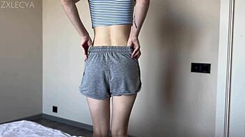 Caught Jerking She Urges My Explosive Cum Release