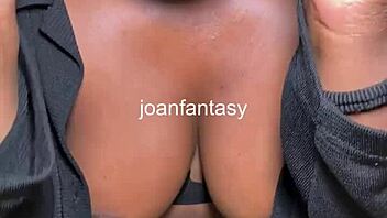 joanfantasy sneaks solo masturbation break flashing big ass in bathroom stall