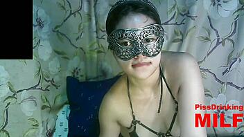 sexy milf's solo toy assplay session