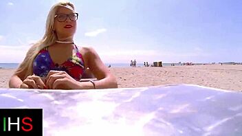 blonde milf glasses ass fucked!