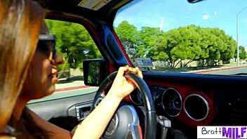 Stepmilf ella stuffs beach sand in ass crack 😈 s6e4