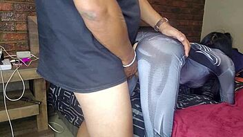 Grace's Spidergirl Tight Ass Creampied Full of Cum