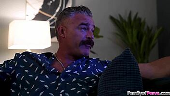 IT'S BIRTHDAY SHE SUCKS BIG COCK DEEP