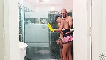 Horny Spanish Babe Joins Bath For Intense Fucking