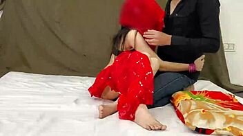 horny pakistani wife surprises with tight shaved pussy fuck