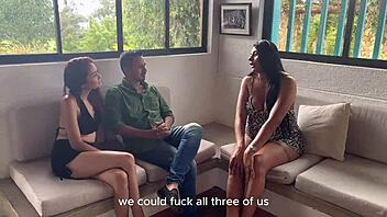 Melani Rincon hooks up with swingers for steamy threesome