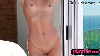 Petite Latina Milf Strips Tiny Tits Bubble Butt