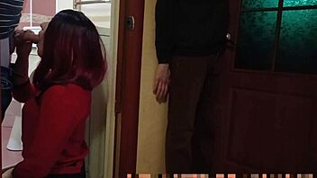 Wife CHEATS Hard at Party While Cuckold Watches Cumshot