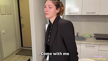 strip off those knickers now or kiss your job goodbye