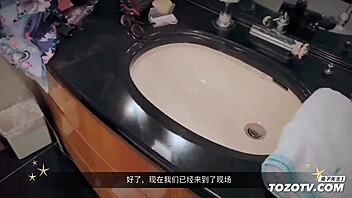 Interactive gameshow with sexy Chinese babes teasing in high definition