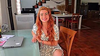 Fucking Best Friend's Pretty Latina After Movie Night