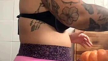 making dinner knowing i'll be dessert for my husband's friend on halloween