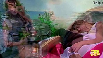 brunette babe's costume tight pussy toy fucked deep