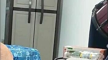 oops, caught stepsis masturbating her curvy body on hidden cam