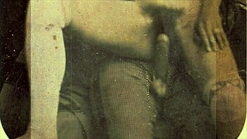 vintage hairy contest pits 1850s against 1950s blue films