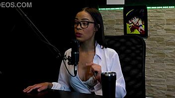 naughty milf alice vasconcelos sheer red lingerie wild past revealed