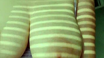 Hot Busty Roommate's Door Ajar Reveals Sexy Slap-Worthy Tits