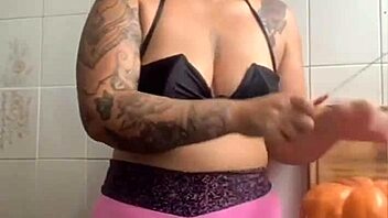 making dinner knowing i'll be dessert for my husband's friend on halloween