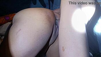 21-Year-Old Virgin Teen Anal Creampie with Older Stud