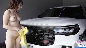 horny evie punished hard by luke wow