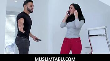 Jezebeth in Hijab Takes Brother's Cock Deep POV