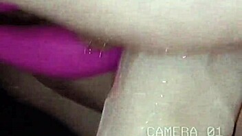 horny milf housewife rides dildo cowgirl in homemade sex tape