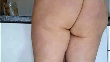 hidden cam catches sexy mature flashing sheer panties kitchen