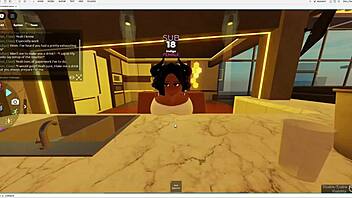 roommate slut teases hard then gets fucked senseless