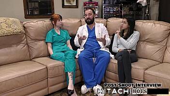 Freshman Ditria Rose Endures Mandatory Hitachi Wand ORGASM Torment