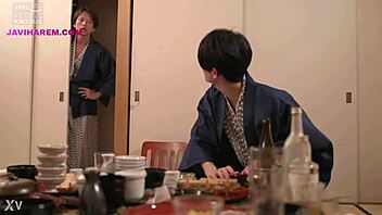 hot asian milf shares with buddy in steamy group encounter