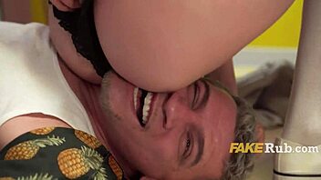 Pervy Host Faces Adorable Double Teaming