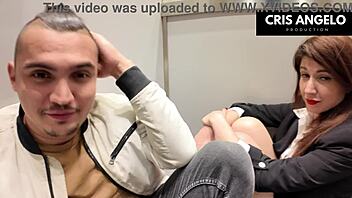 blackout spain elevator stuck horny wife fucks married neighbor part 02 😏🔥