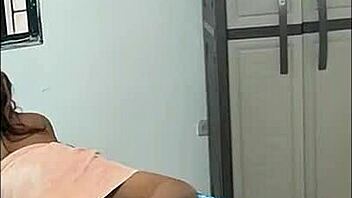 oops, caught stepsis masturbating her curvy body on hidden cam