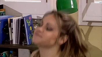 Michelle Michaels, office deepthroat blowjob ends in facial?