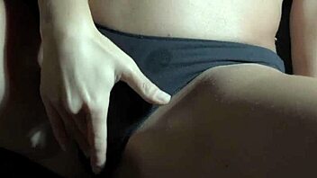 he unloads on my panties then i jerk off to wild orgasm