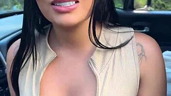 japanese babe bribes cop with big tits