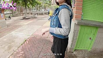 i'm scouting hot guys at the metro to film public big cock pounding