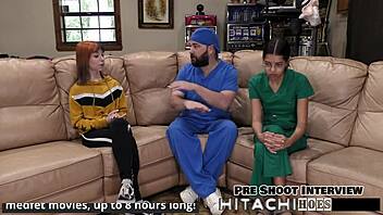 Freshman Ditria Rose Endures Mandatory Hitachi Wand ORGASM Torment