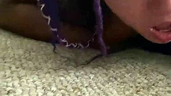 tattooed latina endures rough anal breeding by dominant partner